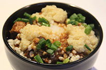 神社にあやかり「ジンジャー丼」